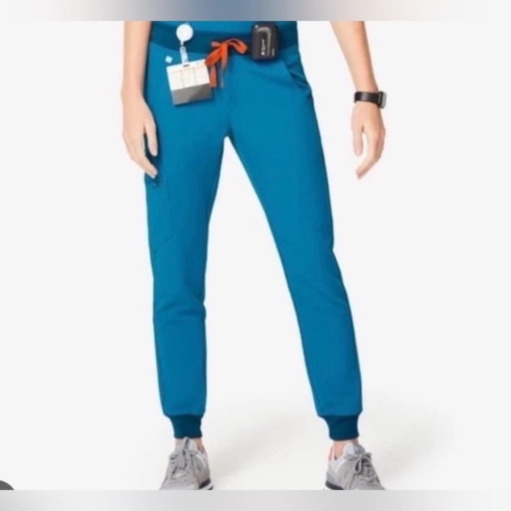 Figs High Waisted Zamora Jogger Limited Edition Alp Blue (Size XS) - Picture 2 of 9